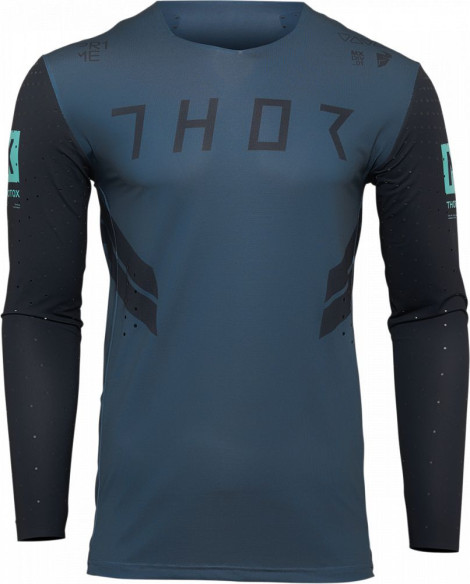 Tricou Enduro Prime Hero Midnight Blue/Teal