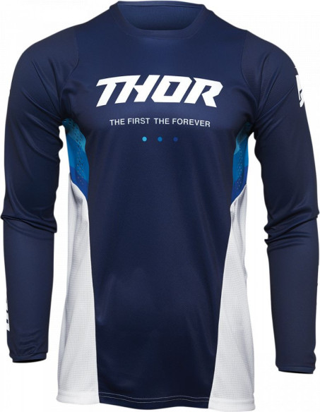 Tricou Enduro Pulse React Navy/White