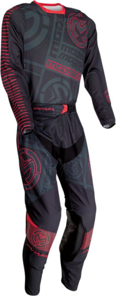 Tricou Enduro Sahara Black/Red