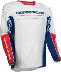 Tricou Enduro Sahara Red/White/Blue