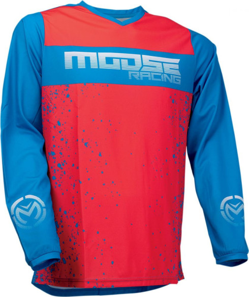 Tricou Enduro Qualifier Red/White/Blue