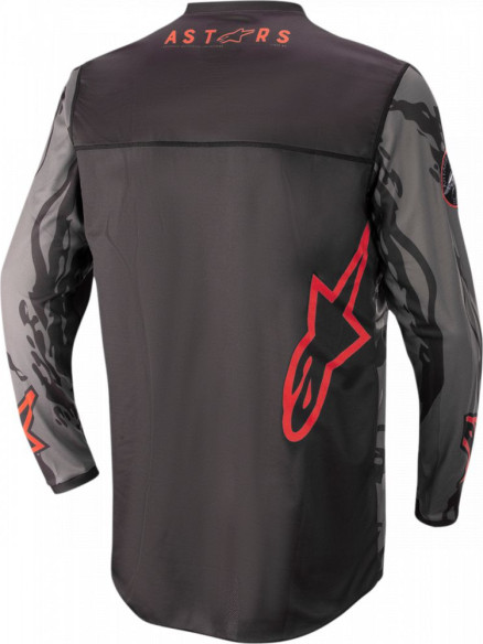 Tricou Enduro Racer Tactical B/Camo/Red