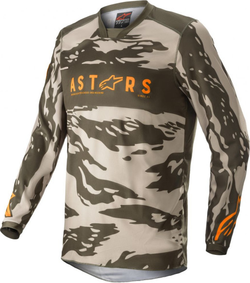 Tricou Enduro Racer Tactical Camo-Sand
