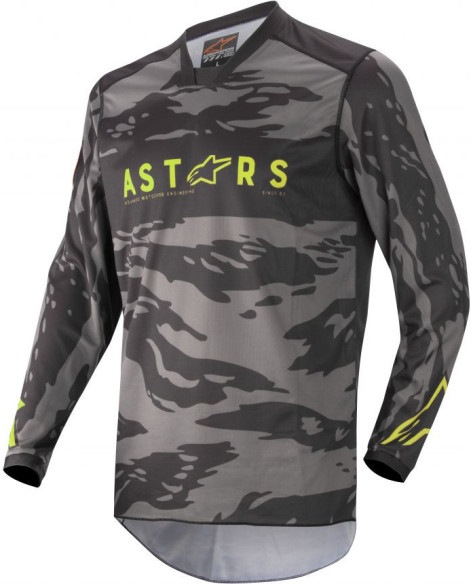 Tricou Enduro Racer Tactical Camo-Ylw