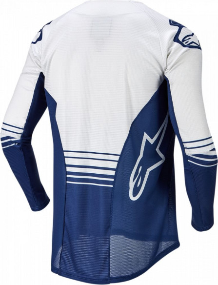 Tricou Enduro Techstar Phantom Blue/White