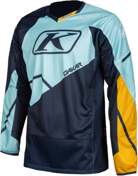 Tricou Enduro Dakar Ice Blue