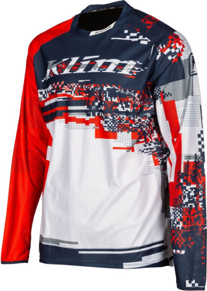 Tricou Enduro XC Lite Digital Chaos Red