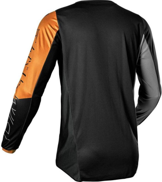 Tricou Enduro 180 Skew Black/Orange