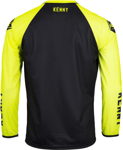 Tricou Enduro Force Neon Yellow