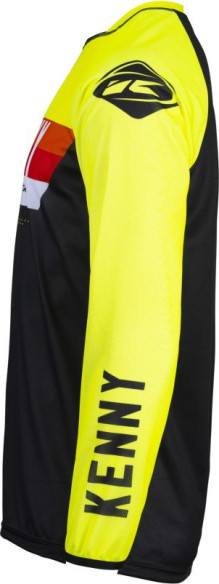Tricou Enduro Force Neon Yellow