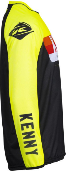 Tricou Enduro Force Neon Yellow