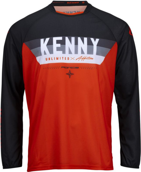 Tricou Enduro Force Orange