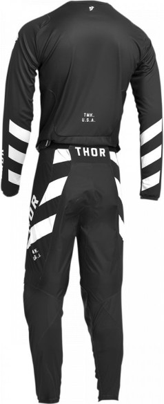 Tricou Enduro Pulse Vapor Black/White