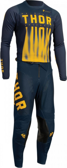 Tricou Enduro Pulse Vapor Midnight/Lemon