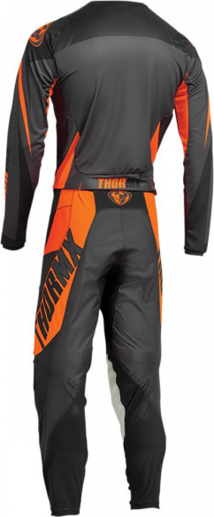 Tricou Enduro Pulse 04 Le Charcoal/Orange