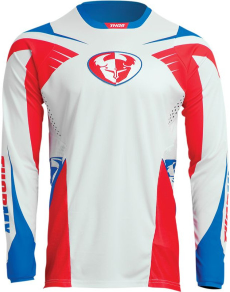 Tricou Enduro Pulse 04 Le Red/White/Blue