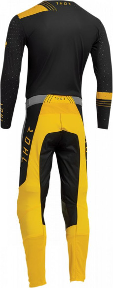 Tricou Enduro Prime Strike Black/Lemon