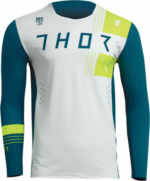 Tricou Enduro Prime Strike Teal/Acid