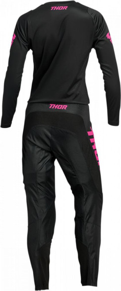 Tricou Enduro Dama Sector Minimal Black/Pink