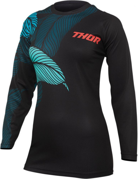 Tricou Enduro Dama Sector Urth Black/Teal