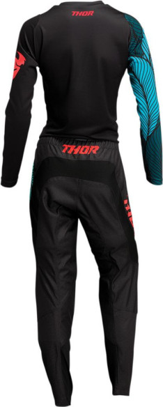 Tricou Enduro Dama Sector Urth Black/Teal