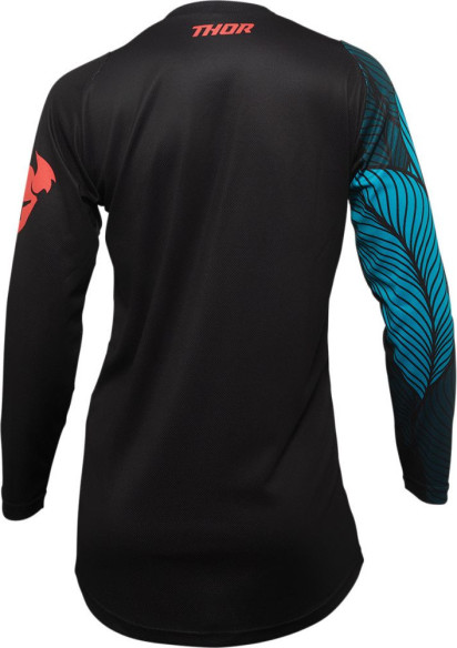Tricou Enduro Dama Sector Urth Black/Teal