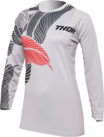 Tricou Enduro Dama Sector Urth Gray/Orange