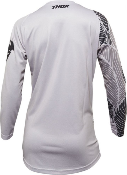 Tricou Enduro Dama Sector Urth Gray/Orange