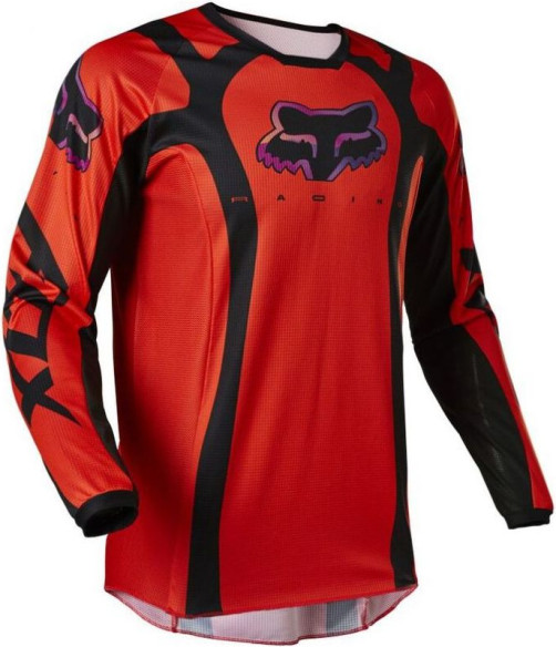 Tricou Enduro 180 Venz Fluo Red
