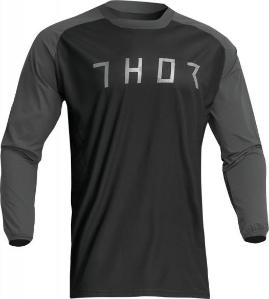Tricou Moto Enduro Terrain Black/Charcoal 23