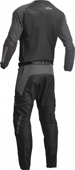 Tricou Moto Enduro Terrain Black/Charcoal 23