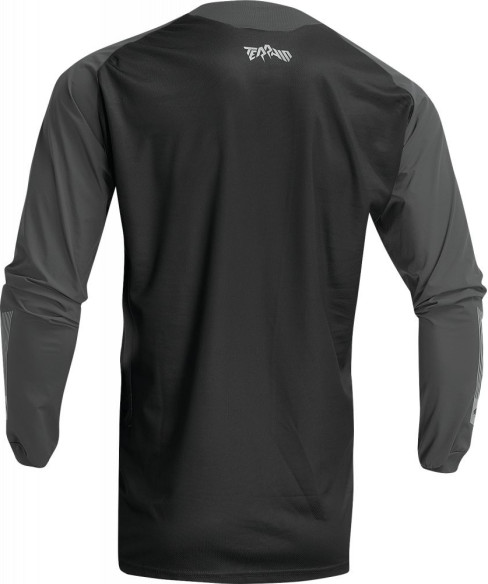 Tricou Moto Enduro Terrain Black/Charcoal 23