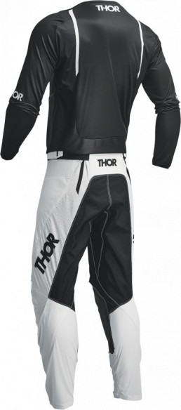 Tricou Moto Enduro Pulse Mono Black/White 23