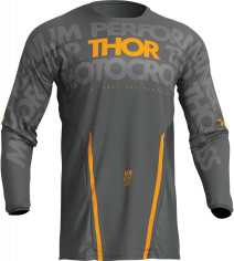 Tricou Moto Enduro Pulse Mono Gray/Yellow 23