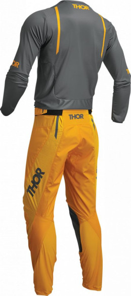 Tricou Moto Enduro Pulse Mono Gray/Yellow 23