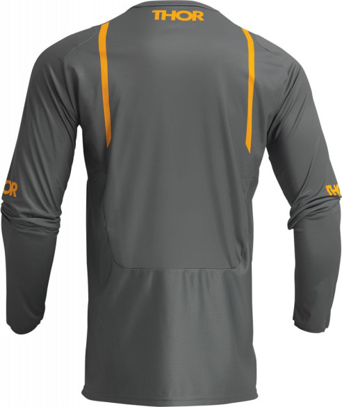 Tricou Moto Enduro Pulse Mono Gray/Yellow 23