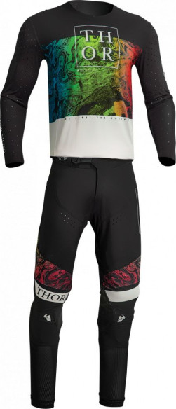 Tricou Moto Enduro Prime Meltr Black/White 23