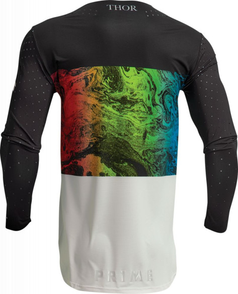 Tricou Moto Enduro Prime Meltr Black/White 23