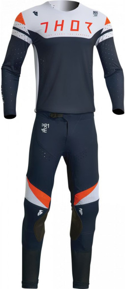 Tricou Moto Enduro Prime Rival Midnight/Gray 23