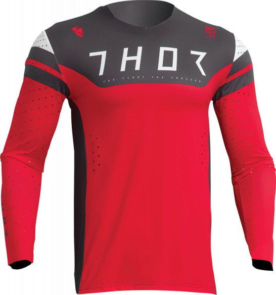 Tricou Moto Enduro Prime Rival Red/Charcoal 23
