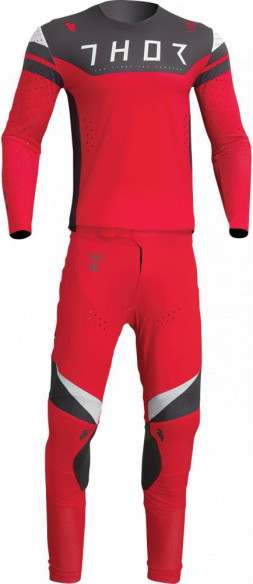 Tricou Moto Enduro Prime Rival Red/Charcoal 23