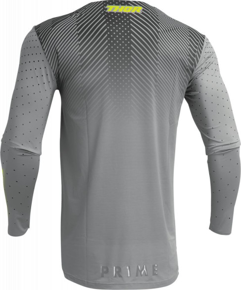 Tricou Moto Enduro Prime Tech Gray/Black 23