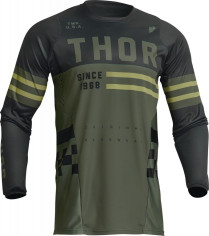 Tricou Moto Enduro Pulse Combat Army Green 23