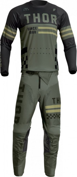Tricou Moto Enduro Pulse Combat Army Green 23