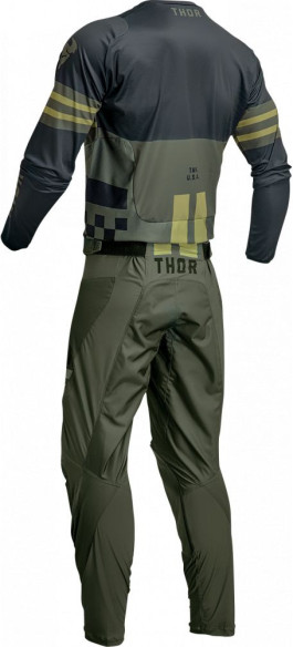 Tricou Moto Enduro Pulse Combat Army Green 23
