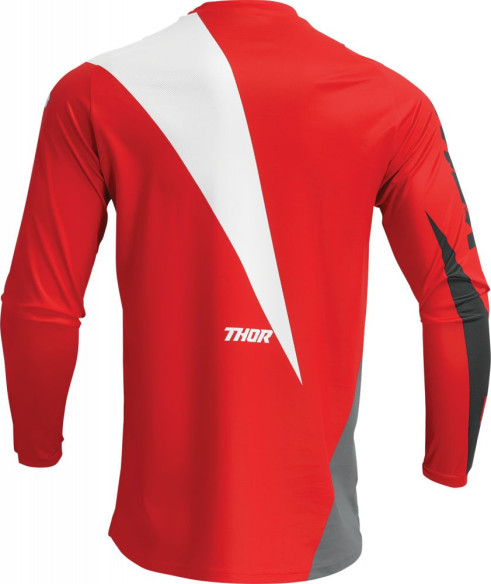 Tricou Moto Enduro Sector Edge Red/White 23
