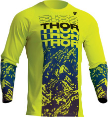 Tricou Moto Enduro Sector Atlas Acid/Blue 23