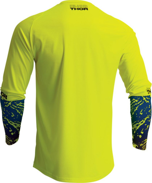 Tricou Moto Enduro Sector Atlas Acid/Blue 23