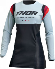 Tricou Moto Enduro Dama Pulse Rev Black/Light Mint 23