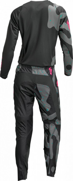 Tricou Moto Enduro Dama Sector Disguise Gray/Flo Pink 23